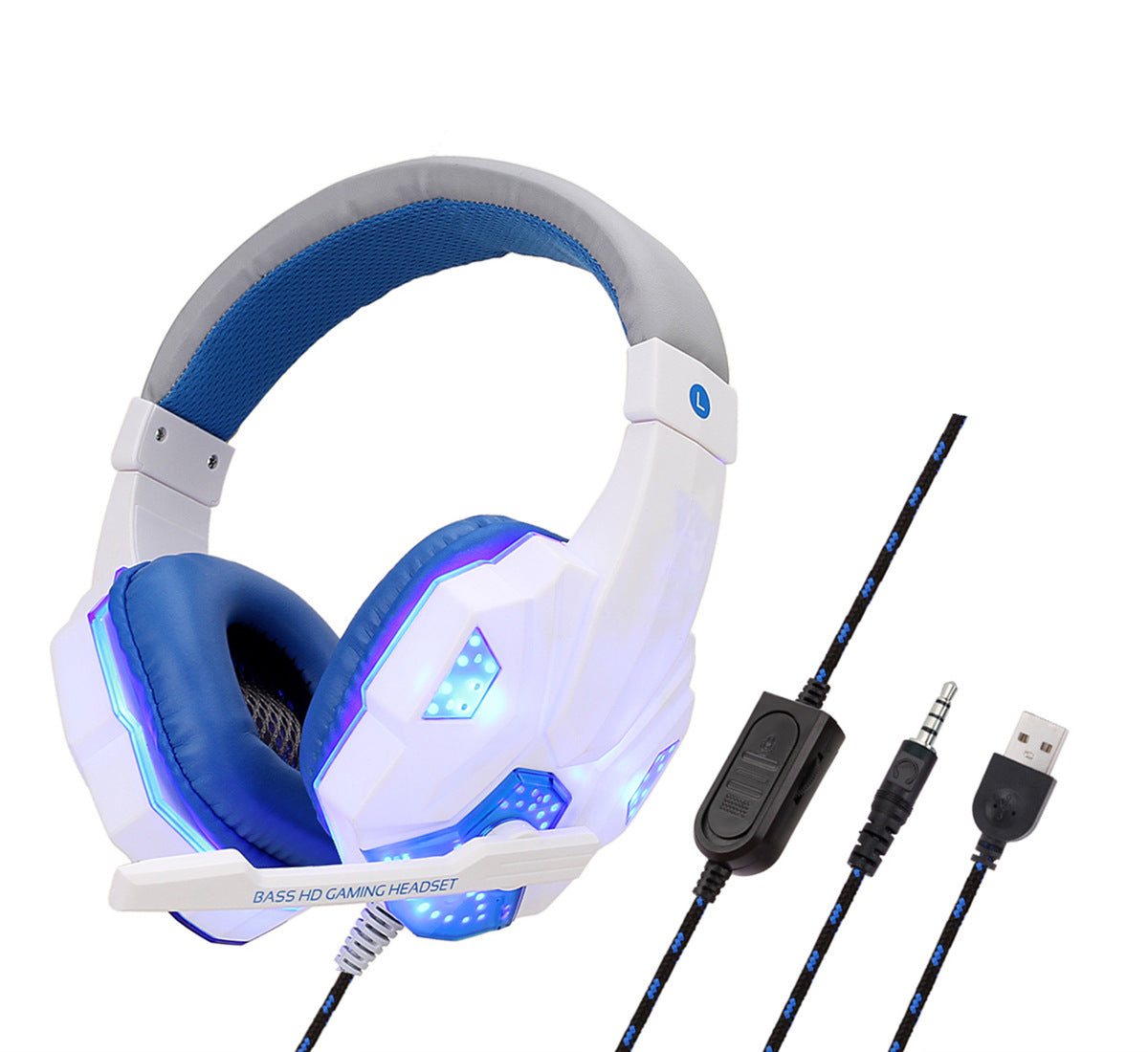 Casque sans fil lumineux pour Gamers!