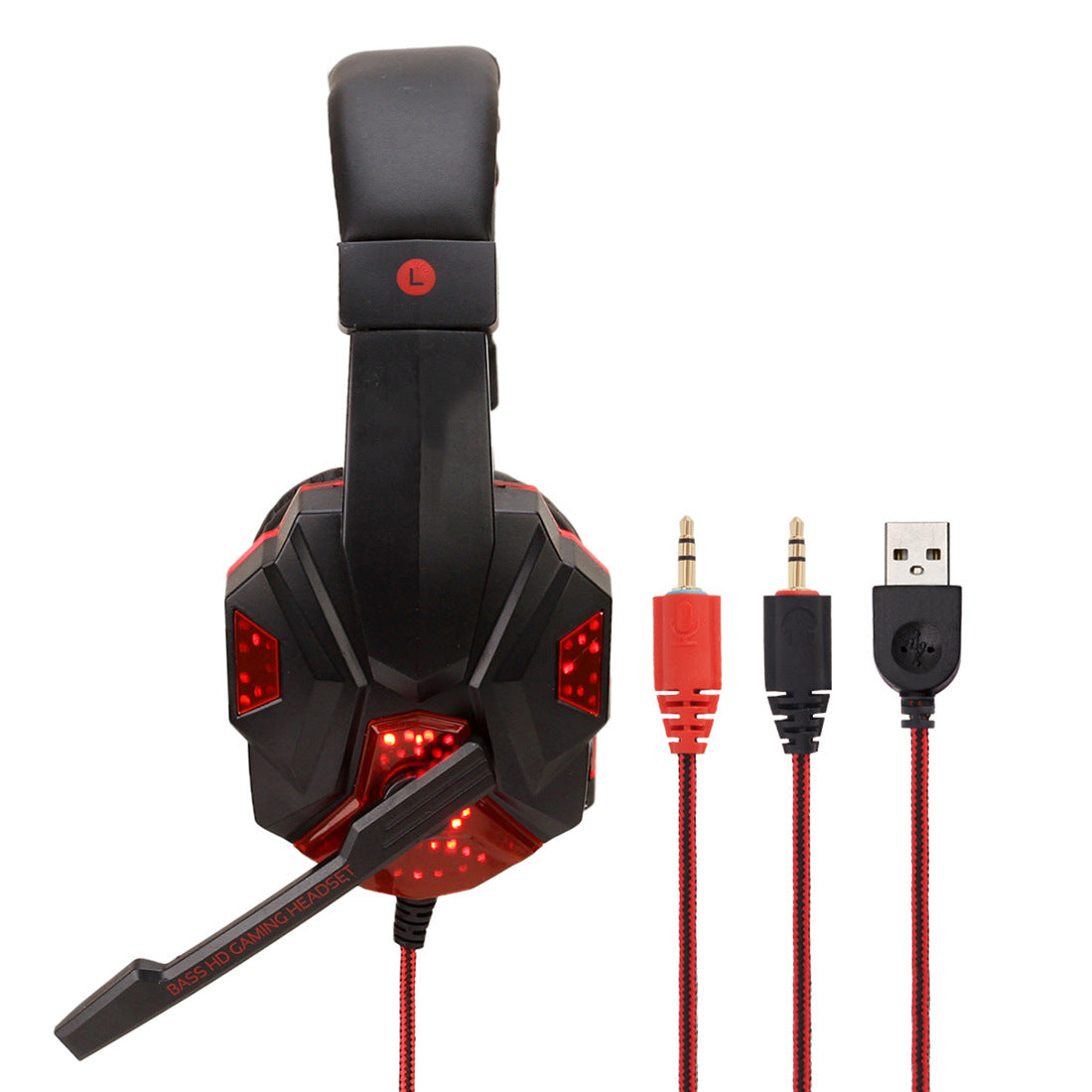 Casque sans fil lumineux pour Gamers!