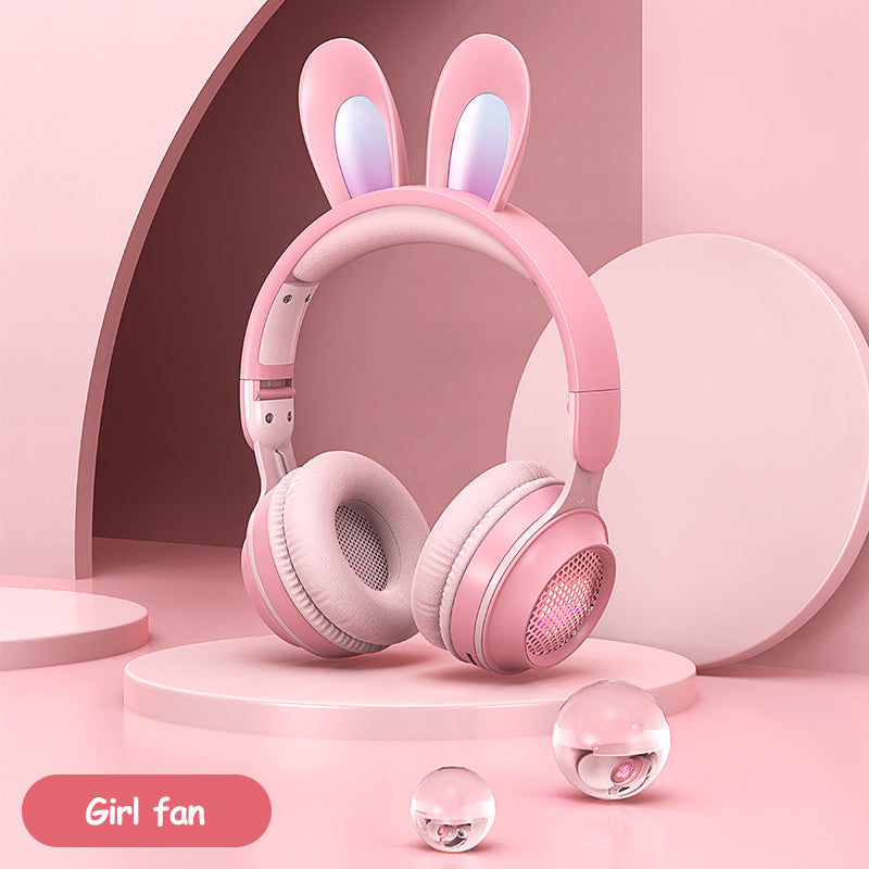 Casque Sans Fil oreilles de chat. LED lumineux. Pour enfants. Meilleur cadeau!